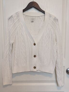 Joie 2 Piece: Cable Knit Tank And Cardigan Set